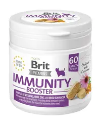 BRIT Vitamins Immunity Booster 120g supliment caini pentru sistem imunitar (60 tablete)
