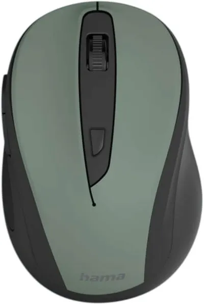 Mouse Hama - MW-400 V2, optică, wireless, verde/negru