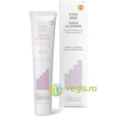 Crema Exfolianta Non-Alergica cu Violete Ecologica/Bio 75ml