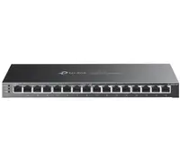 "JetStream™ 16-Port Gigabit Smart Switch with 8-Port PoE+ PORT: 8× Gigabit PoE+ Ports SPEC: 802.3af/at, 120 W PoE Power, Deskto