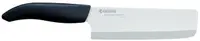 Satâr ceramică KYOCERA -15 cm, lamă albă,/mâner negru