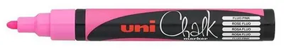 Marker cu creta Uniball – Roz