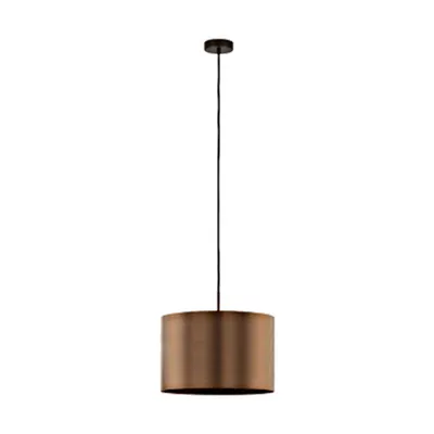 Pendant luminaire Saganto Pro 60W brown-copperIP20