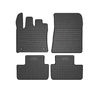 Set covorase auto din cauciuc Renault Captur 2 2019- prezent, presuri FROGUM, Negru