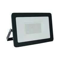 Proiector slim negru cu LED 70W 70W lumina calda 6000lm L 305mm W 205mm h 40mm