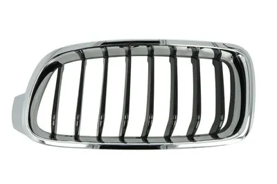 Grila radiator Stanga potrivit BMW 3 (F30, F80), 3 (F31) 1.5-3.0H 2011-2019 - (SPORT, crom/negru)