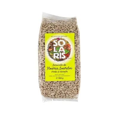 Seminte de floarea soarelui crude si decojite, 300g, Solaris