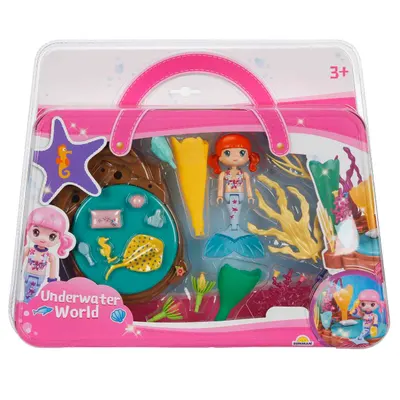 Set de joaca cu papusa, Sunman, Underwater World