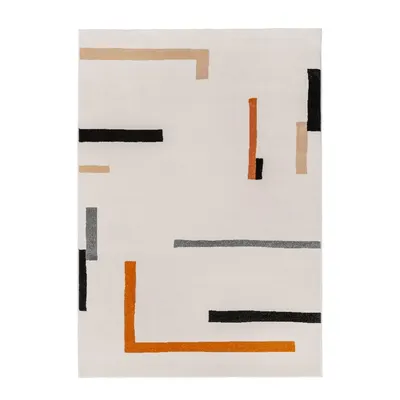 Covor portocaliu/crem 80x150 cm Linea – Universal