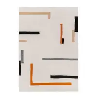 Covor portocaliu/crem 120x180 cm Linea – Universal