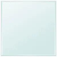 vidaXL Blat de masă din sticlă securizată pătrat 700 x 700 mm