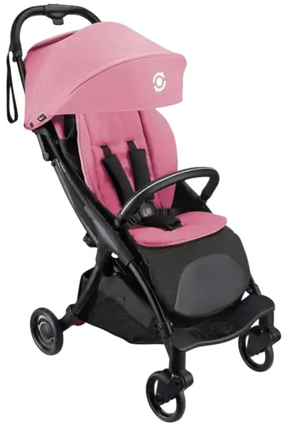 Cărucior pliabil pentru bebeluși Globber - Stroll Lite, roz pastel