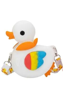 Mini geanta. Ducky: Ratusca alba