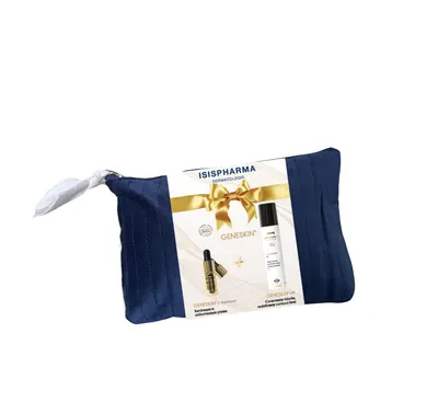 Pachet Promotional GeneSkin – Pouch Albastru Inchis Catifea, IsisPharma