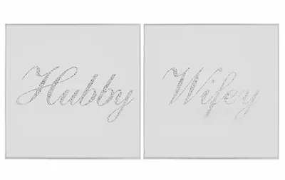 Suport pentru pahar - Hubby and Wifey - mai multe modele