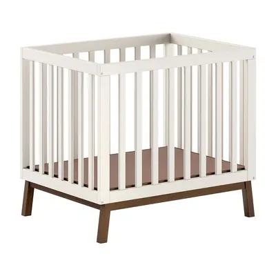 Țarc pentru copii bej din lemn de pin 95x75 cm Sezane – Vipack