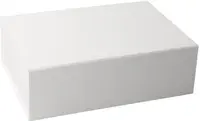 Cutie cadou Gift Box Natural - 20 х 18 х 8 cm, alb