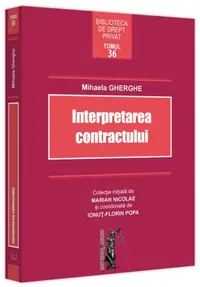 Interpretarea contractului - Paperback brosat