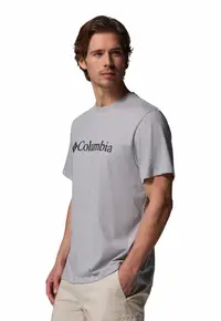 Tricou din bumbac organic CSC Basic Logo™ - Gri