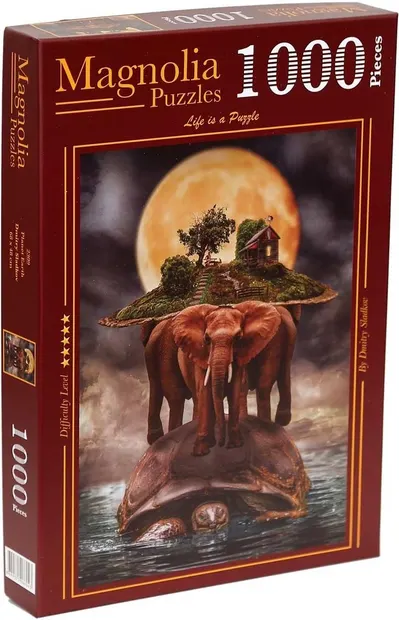Puzzle Magnolia din 1000 de piese - Planeta Pământ