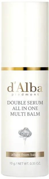 D'Alba Balsam de față în stick Double Serum All In One, 10 g