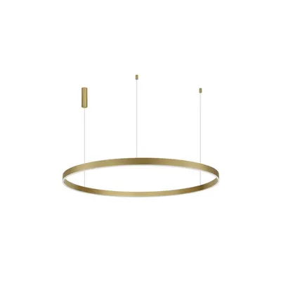 Lampa suspendata MOTIF Alama aurie Aluminiu & Acrylic LED 80W 6000Lm 230V IP20 2700-6000K Schimbare temperatura de culoare si reglare intensitate luminoasa