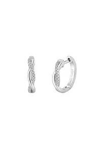 Cercei Infinity Glow Moissanite - Argint 925