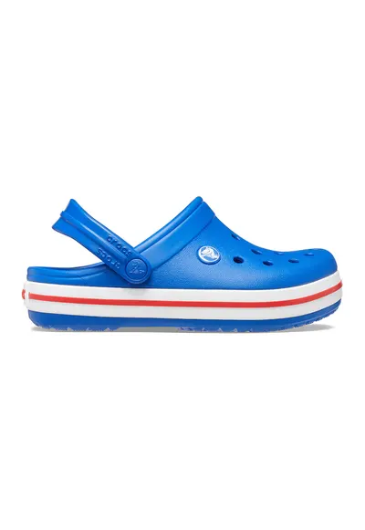 Saboti slingback cu model uni - Albastru