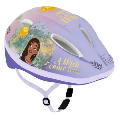 Casca ciclism fete copii Disney Wish, mov, 52-56 cm