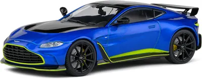Model de colecție SOLIDO Modern: Mașini - Aston Martin V12 Vantage (Blue) (2023)