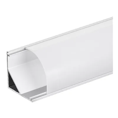 Profil LED unghiular alb AP208 30x30mm