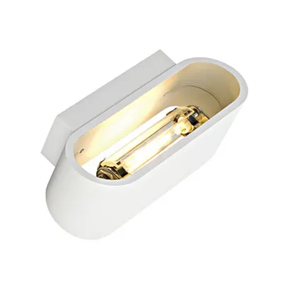 OSSA R7s lampă de perete, oval, alb, R7s 78mm, max. 100W