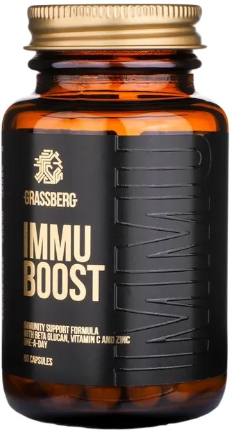 Immu Boost Beta Glucans, 60 capsule, Grassberg