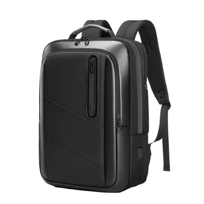 Ghiozdan Timebox, Extensibil, Waterproof, pana la 16 inch, Negru - Default Title