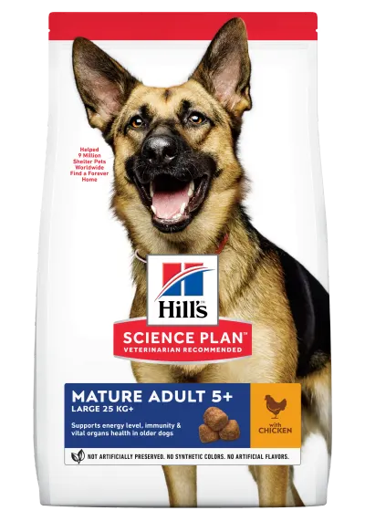 Hrana uscata caini, Hill's Science Plan Canine Mature Large Breed Chicken, 14 kg