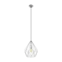 Lampa suspendata CARLTON silver 220-240V,50/60Hz