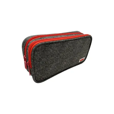 Penar tip etui, 2 fermoare, Ecada, 796608