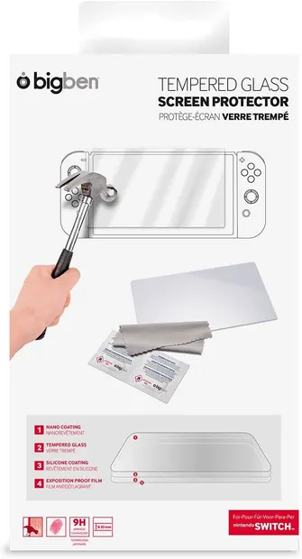 Protector din sticla Big Ben - TG Screen Protector (Nintendo Switch)
