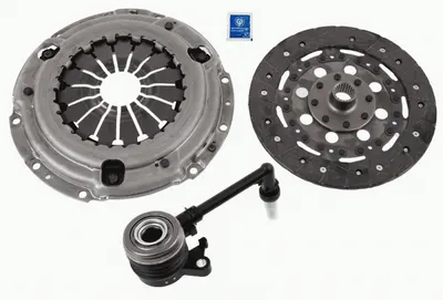 Kit ambreiaj cu autoreglare, cu rulment hidraulic (225mm) potrivit NISSAN QASHQAI I, QASHQAI II, QASHQAI III, TIIDA, X-TRAIL II 1.2-2.0 09.04
