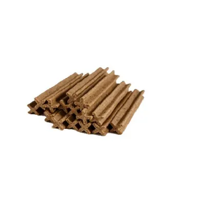 Recompense hipoalergenice pentru caini Petkult Hypoallergenic Dental Snack, curcan si orez, 21 bucati