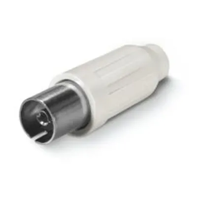 Conectornstraight Thermoplastic White Ø9,5mm