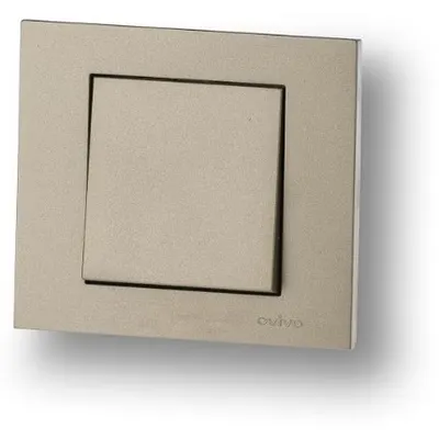 Intrerupator cu Revenire ST Grano Met Ovivo OV00203, 10A, 250V, IP20, titan