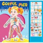 Carte cu sunete. Corpul meu. Romana si Engleza