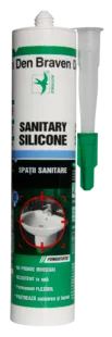 Silicon sanitar Den Braven 280 ml Alb