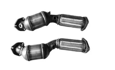 Catalizator set 2 tevi EURO 4 potrivit AUDI Q7; VW TOUAREG 4.2 2006-2010