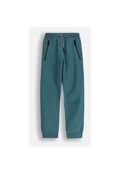 Pantaloni sport cu buzunare si snur in talie