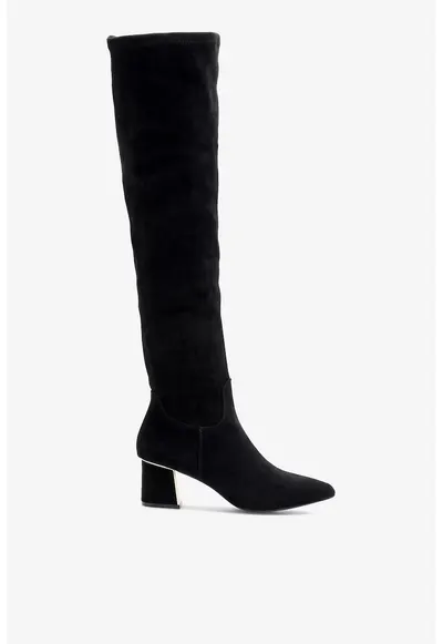 Cizme dama 5905588034100 - Textil - Negru