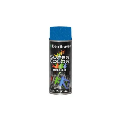 Spray vopsea, finisaj metalic, 400ml albastru Den Braven / D43440004 Engros