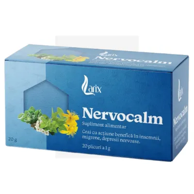 Ceai Nervocalm, Larix | 20 plicuri