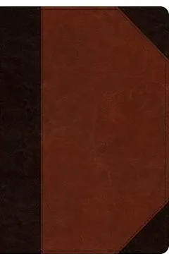 ESV Student Study Bible (Trutone, Brown/Cordovan, Portfolio Design)